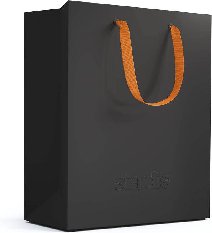stardis binbox Design Papierkorb eckig stylischer Papiereimer mit Tragegriffen für Büro Office Kunst