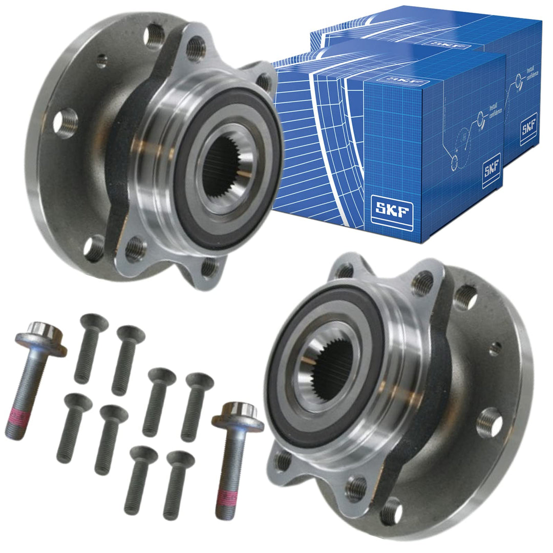 SKF 2X Radlagersatz Radlager Set Vorne Hinten | VKBA 3643 | Für A1 A3 8P Q3 TT ALTEA LEON OCTAVIA CA