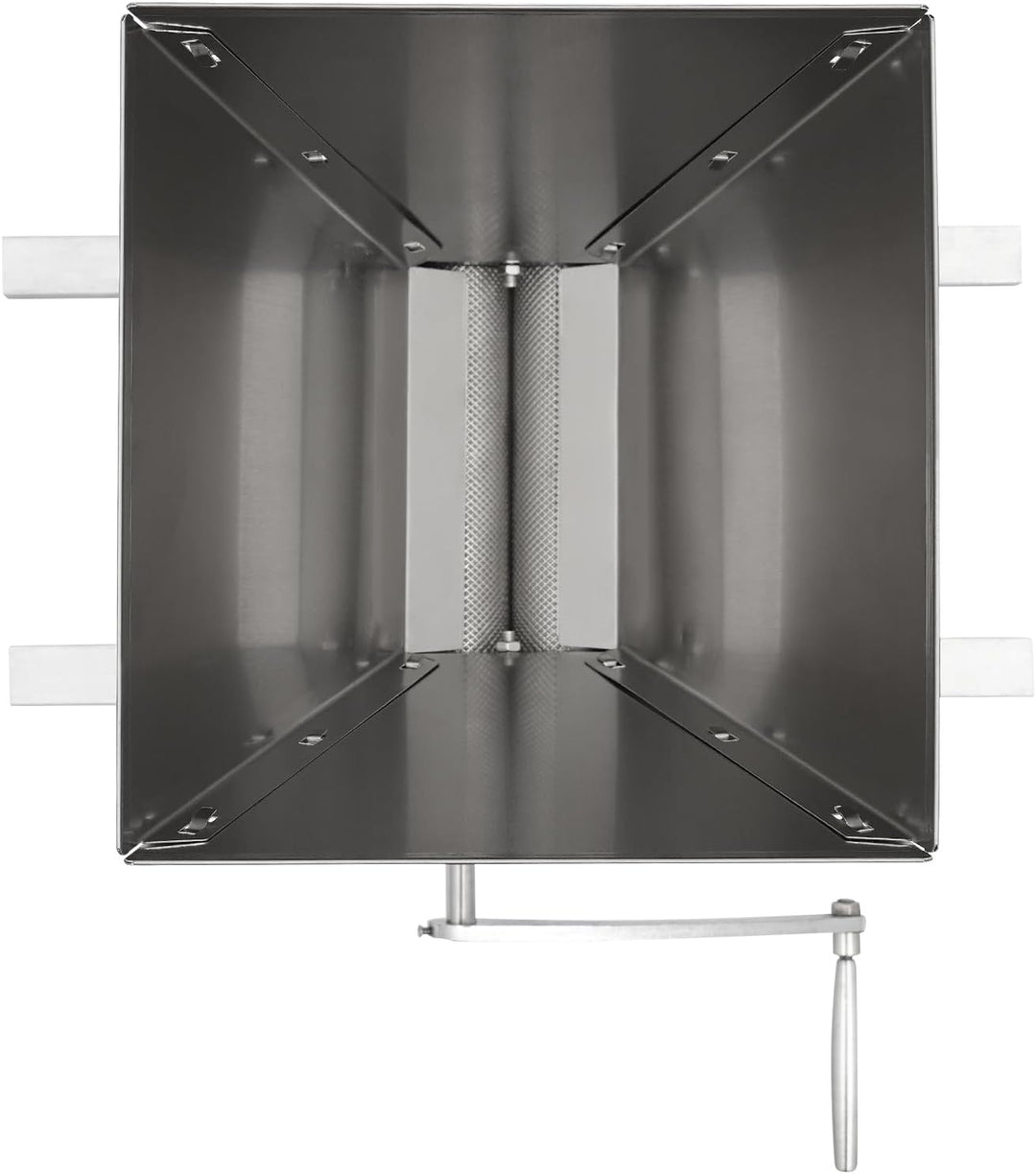 Getreidemühle Manuelle Malzmühle Heimbrauer Futtermühle 2 Walzen Grainmühle Einstellbare Edelstahlwa