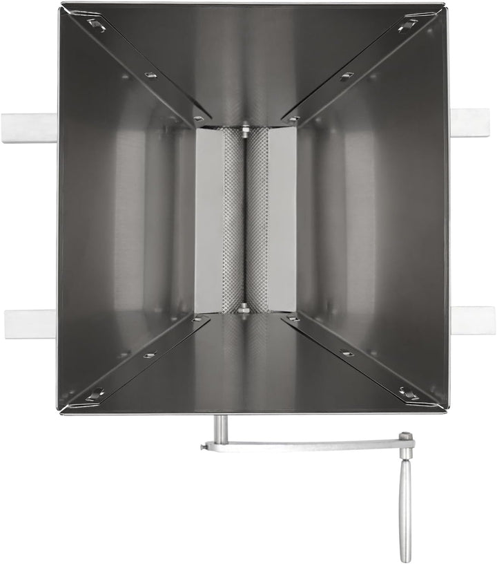 Getreidemühle Manuelle Malzmühle Heimbrauer Futtermühle 2 Walzen Grainmühle Einstellbare Edelstahlwa