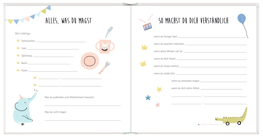 Babyalbum - Unser Baby (Alben & Geschenke fürs Baby), Gebundenes Buch