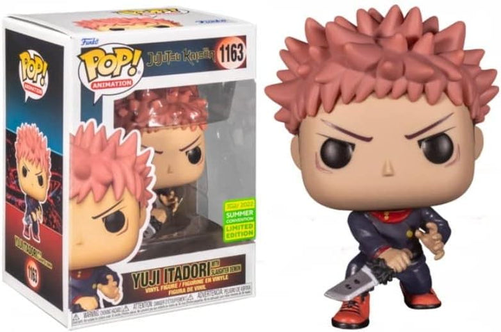 POP Funko Animation: Jujutsu Kaisen - Itadori with Slaughter Demon (Metallic) (Convention Special Ed