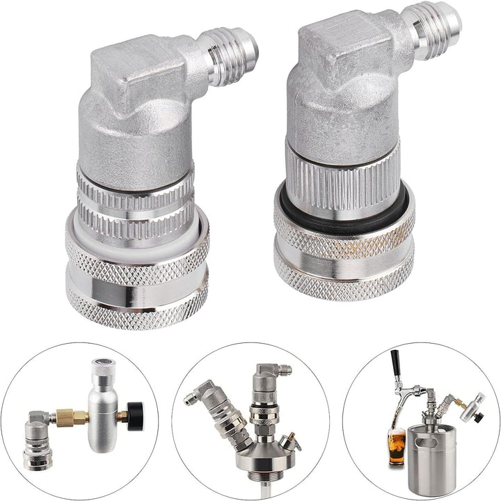 HEEPDD No Leakage Durable Easy to Distinguish Ball Lock Disconnect Stainless Steel, Ball Lock for Be