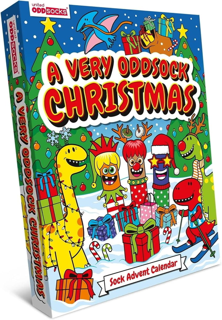 Oddsocks Adventskalender 24 Socken in 30,5-38,5 - Strumpf