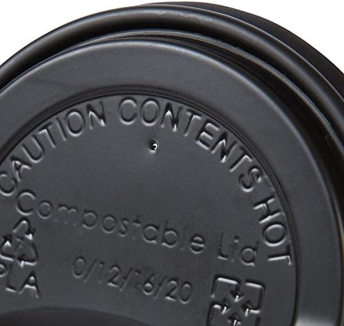 BIOZOYG Coffee To Go Deckel für Trinkbecher Ø 80mm I 1000 Deckel für Pappbecher aus CPLA Biokunststo