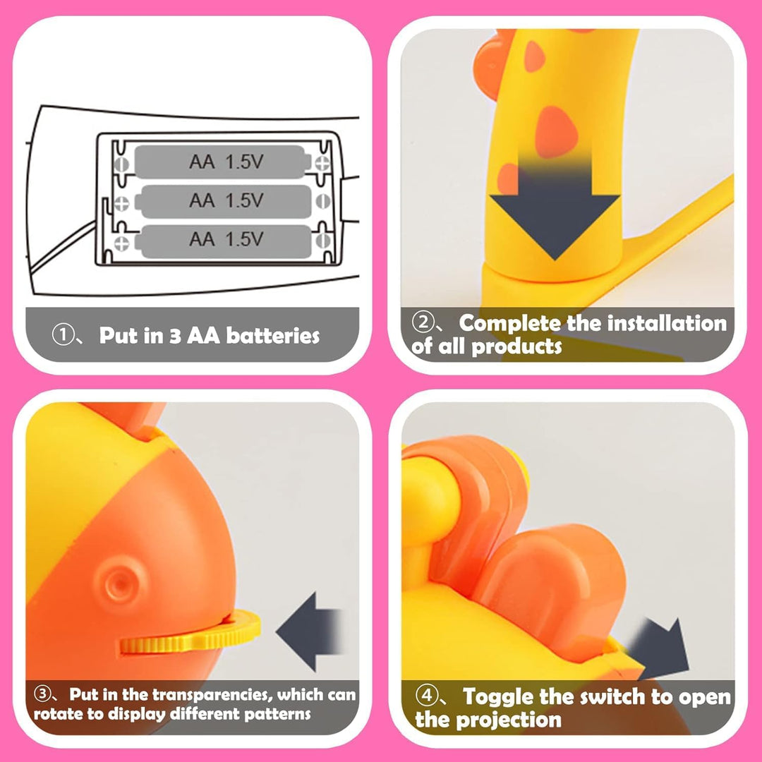 BARVERE Projektor Zeichentisch Kinder, Rosa Maltafel Kinder ab 2 jahre, Tischplatte Smart Projektor