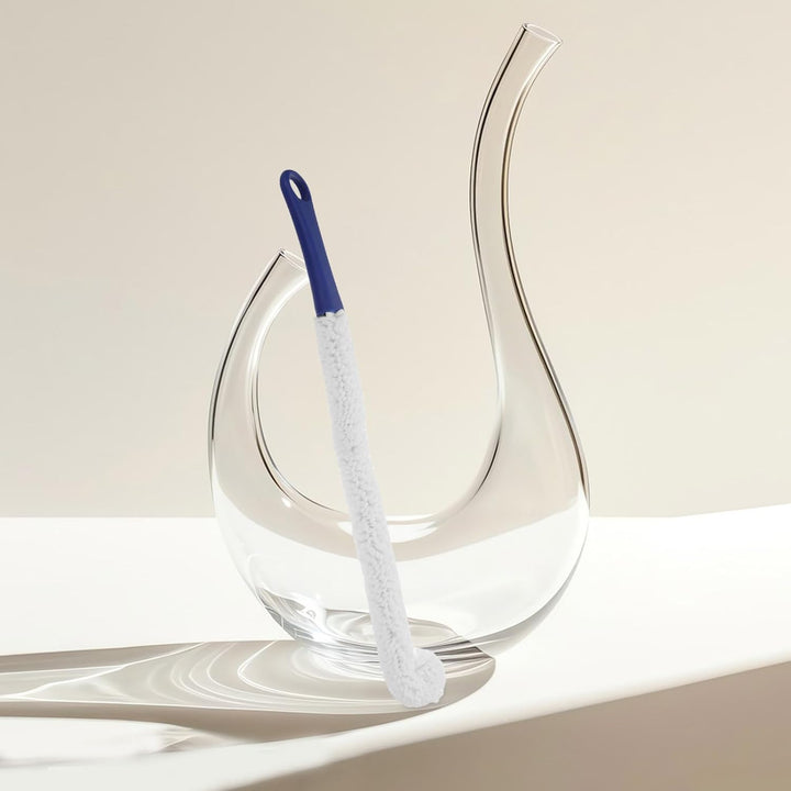 3 Stück Flexibler Schaumstoff Reinigungsbürsten zur Effizienten Reinigung von Weingläsern und Glasfl