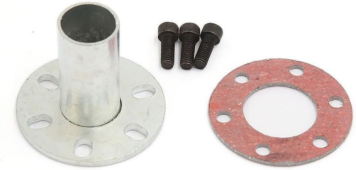 sourcing map Universal Motorrad Schalldämpfer Endrohr - 280mm x 60mm in Silber Ton