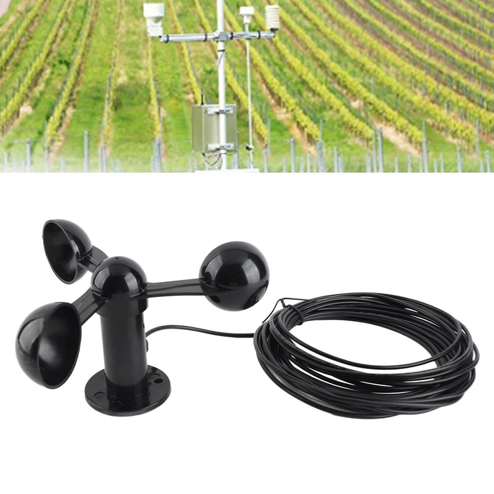 Drei -Tasse -Anemometer -Sensorwindgeschwindigkeits -Becher -Detektor mit 8 M Wasserfestem Kabel, 4