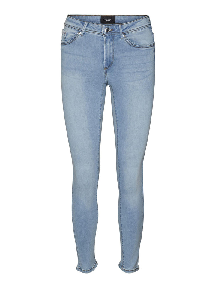 VERO MODA Damen Jeans 10222154 XS / 34L Light Blue Denim, XS / 34L Light Blue Denim