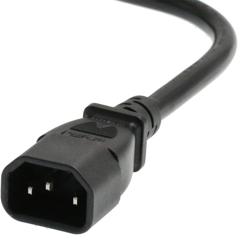 HT-Kabel UPS PDU Computer PC Stromverteilerkabel C14 bis 6 x C13 10A 250V Verlängerungskabel (c14-6x