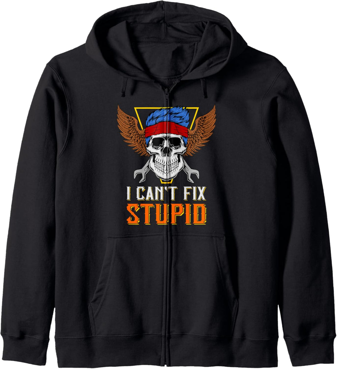 Ich kann Dummheit nicht reparieren - Geschenk des Kapuzenjacke