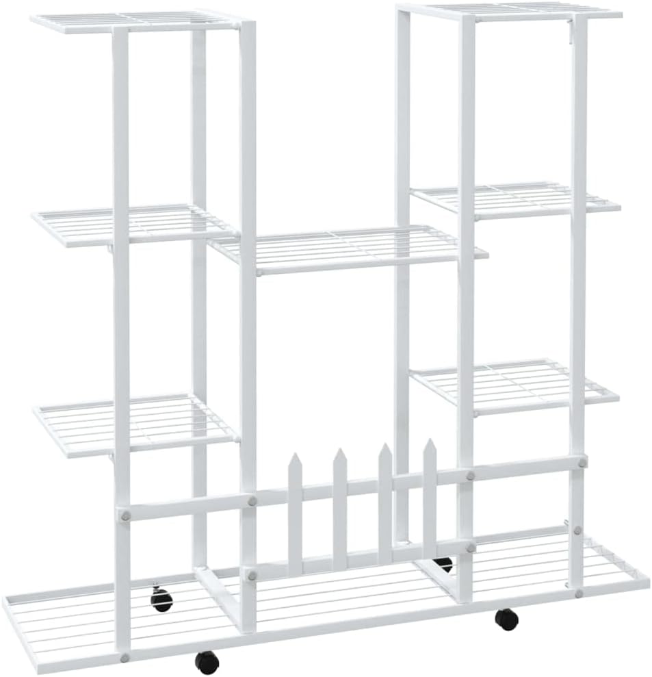 94,5x24,5x91,5 cm Blumenständer Draussen Blumenregal Outdoor Blumenständer Modern Blumenständer Hoch