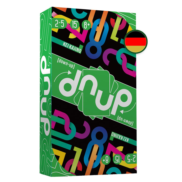 Asmodee, dnup, schnelles Familienspiel für 2-5 Spieler ab 8 Jahren, Das Kartenspiel, das Alles auf d