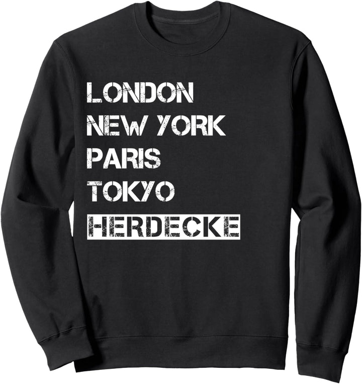 Meine Stadt! Geburtsort & Heimatliebe Herdecke Sweatshirt