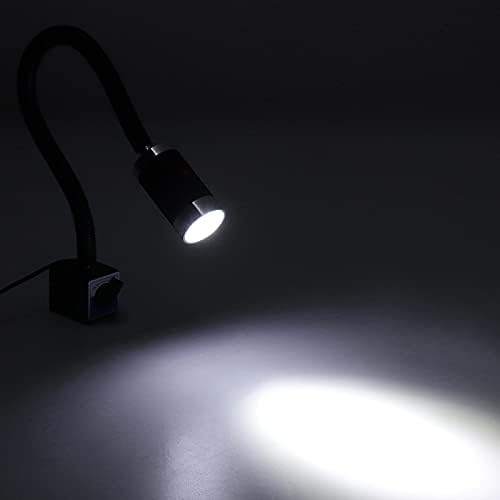 Maschinenlampe mit Magnetfuss,Magnetische LED Drehmaschine Lampe 9W Flexibel Wasserdicht Arm Licht m