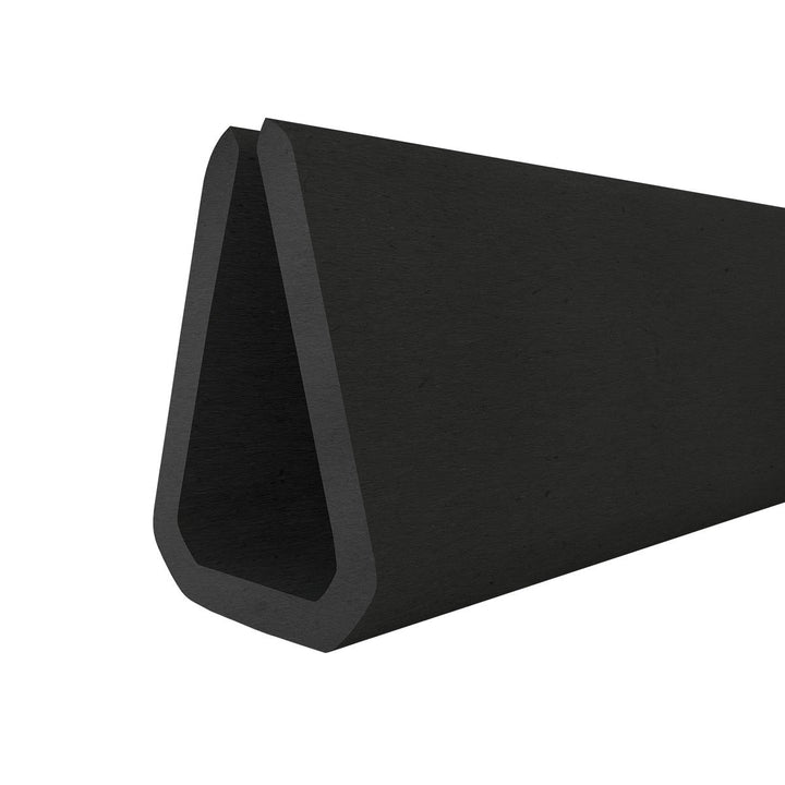 STEIGNER Gummidichtung Kantenschutzprofil S-1087 SCHWARZ 9x15mm Gummiprofil, 5 Meter, Fassungsprofil