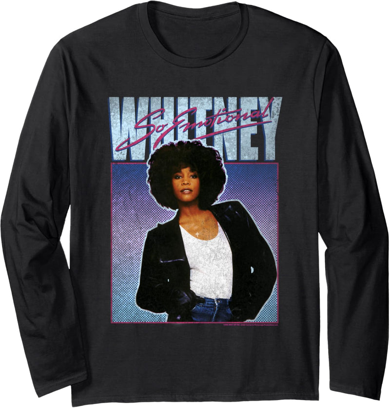 Whitney Houston So Emotional Langarmshirt