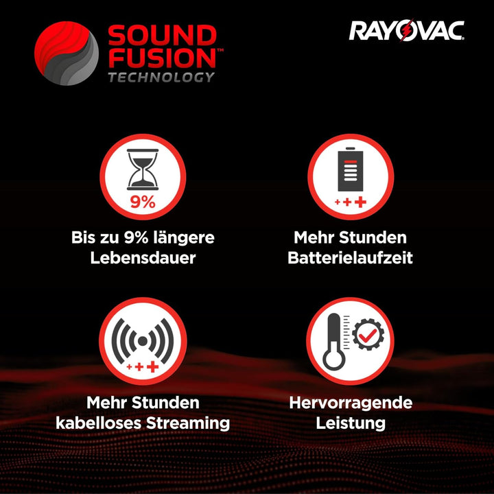 Rayovac Extra Advanced 312. 120 Batterien: 90 Rayovac + 30 Lebensdauer