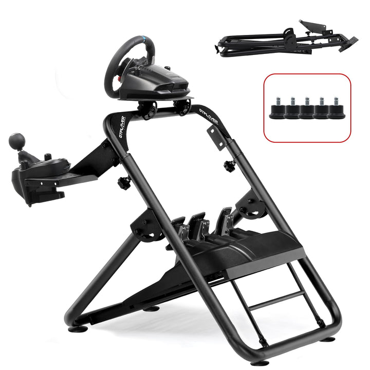 GTPLAYER Lenkradständer für Lenkrad Sim Racing Steering Wheel Stand G920 G29 G25 G27 G923 T300RS, mi