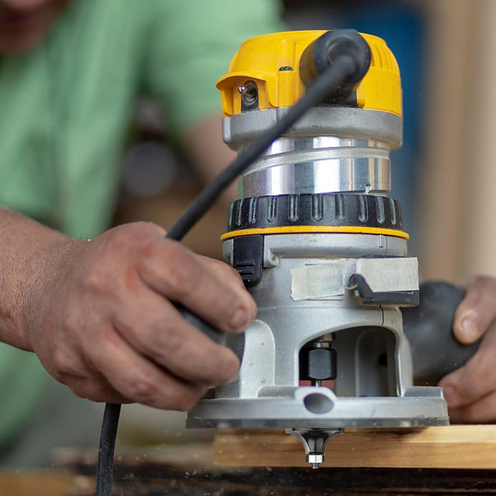 BAIDETS Pro 12tlg. Fräser Set für Holz - Hartmetall Fräsersatz, Zubehör Oberfräsen mit 8mm Schaft. 1