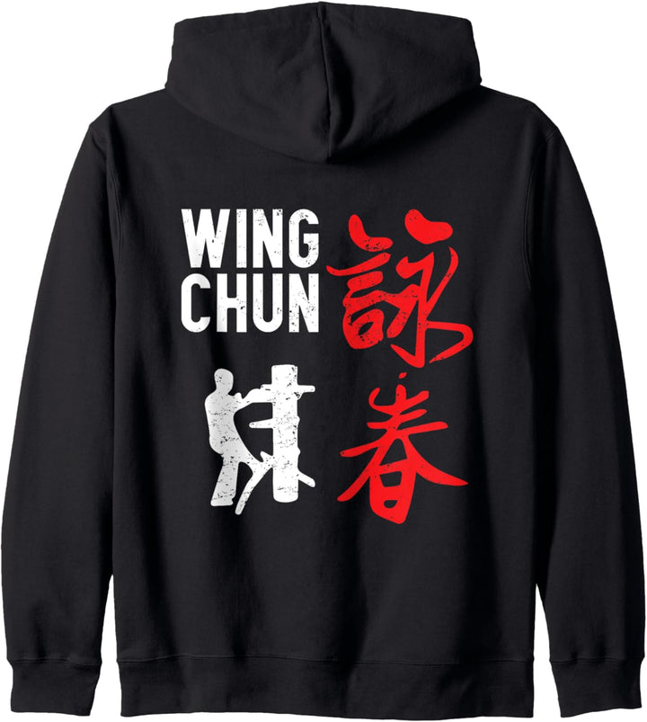 Wing Chun Kung Fu Für Fans Von MMA Kampfsport Kapuzenjacke