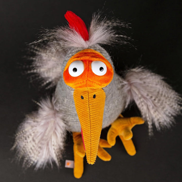 Sigikid 42984 Chilling Chicken Kuscheltier Plüschtier Kikeriki, Chilling Chicken