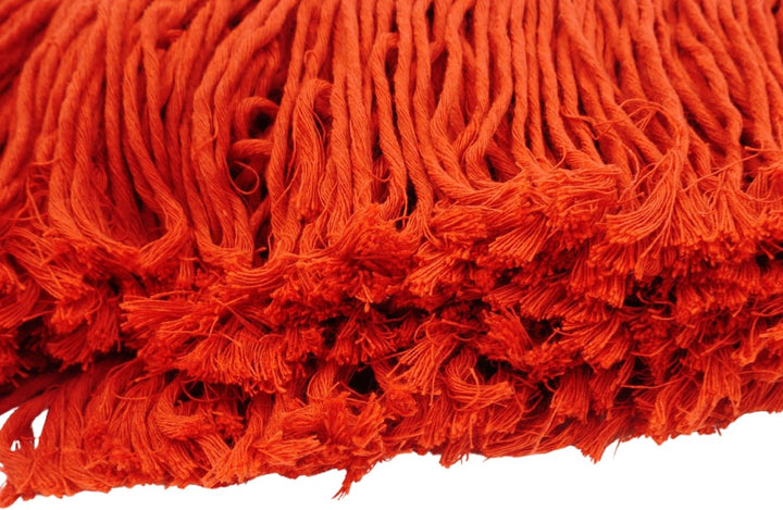 Car Duster California Style – Rot, 62cm, Baumwolle, Holzgriff, Waschbarer Reinigungskopf