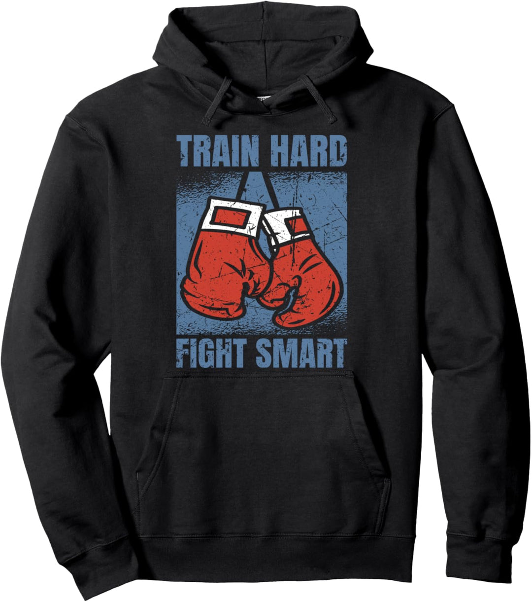 Lustiger Boxer, Kickboxer, Amateuer, Boxer, Kickboxer Pullover Hoodie