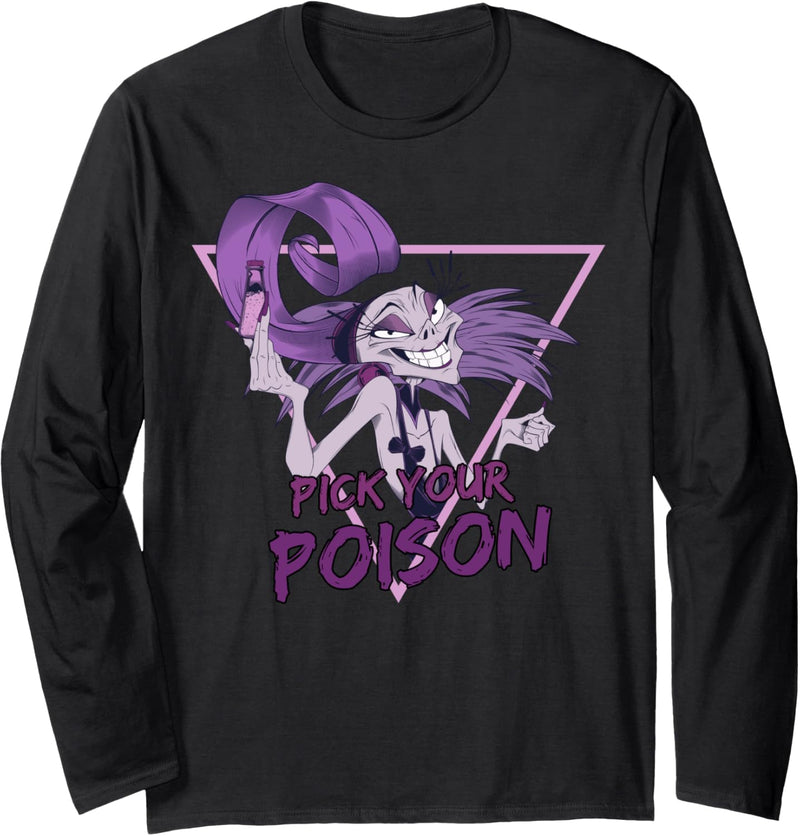 Disney Villains Yzma Pick Your Poison Portrait Langarmshirt