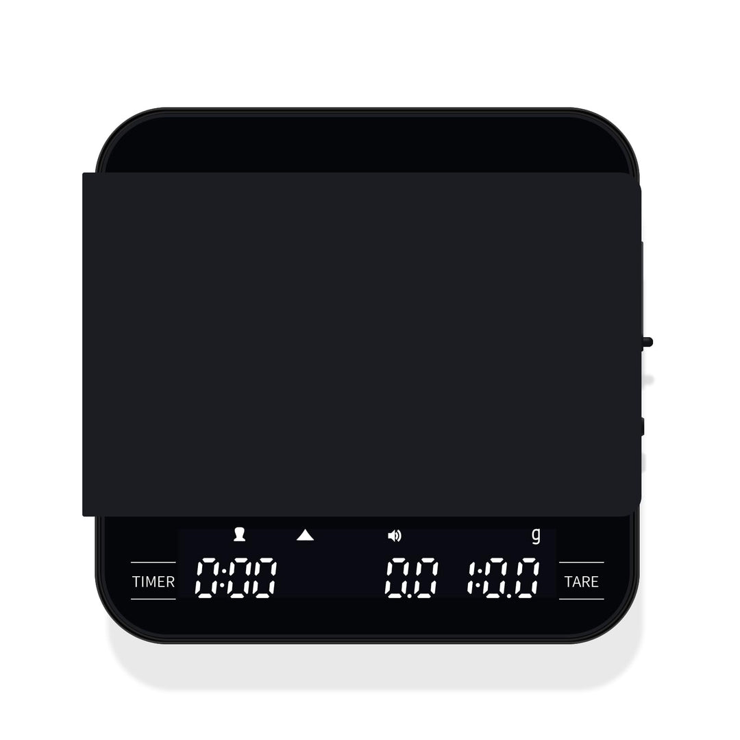 Kaffeewaage mit Timer, 4 Modi Digitale Espresso Waage mit Verhältnis, Mini Coffee Scale mit Durchflu