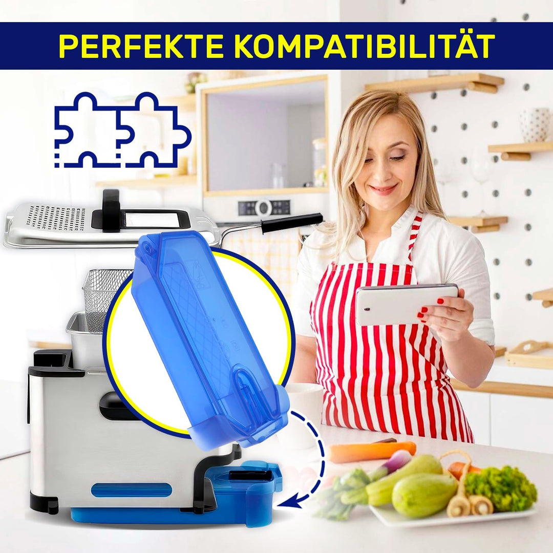 MONTERAL Ölbehälter mit Deckel für die Friteuse mit Fett mit dem Originalcode SS-994844 SS-994843 fü