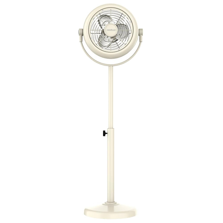 Cecotec - Standventilator EnergySilence 250 ClassicStyle Beige 25 W, 10 Zoll Durchmesser, 3 Aerodyna