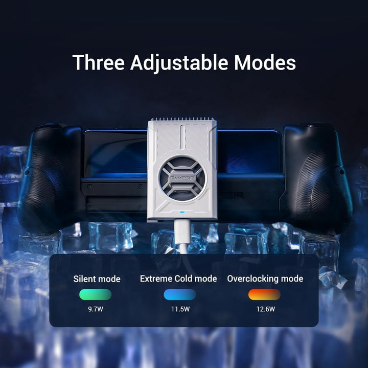 GameSir FX5 Lite Phone Cooler, speziell für X5 Series Controller entwickelt. Gewicht nur 71 g. Ausge
