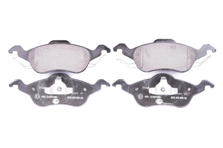 HELLA PAGID 8DB 355 008-621 Bremsbelagsatz - T1167 - Dicke/Stärke: 19.3mm - Bremssystem: Teves - nic