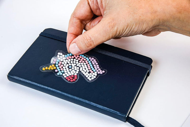 Clementoni Idea – Sparkly Creations Game Icons, Diamond Art, kreatives Spiel für Kinder ab 7 Jahren,