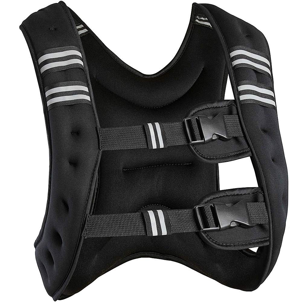 Gewichtweste Trainingsweste 10kg Gewichtsweste X-Style 10 kg für Fitness und Laufen Verstellbare Lau