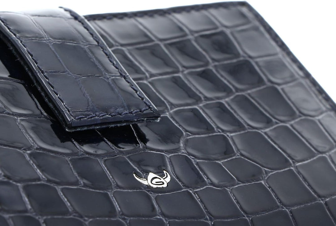 Golden Head Leder Geldbörse Cayenne RFID Protect Damenbörse 2800 Nachtblau dunkelblau, Nachtblau