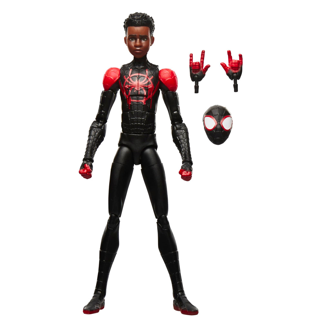 Marvel Legends Series Miles Morales, Action-Sammelfigur zu Spider-Man: A New Universe (15 cm), Miles