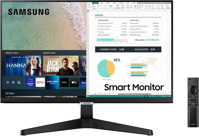 Samsung M5 Smart Monitor S32AM501NU, 32 Zoll, VA-Panel, Bildschirm mit Lautsprechern, FHD-Auflösung,