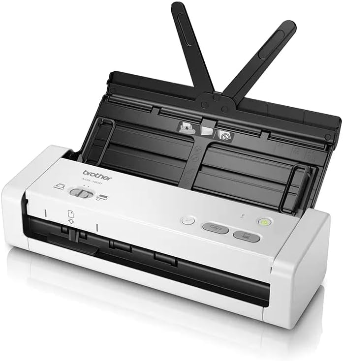 BROTHER ADS1200UN1 Doppelseitiger Scanner USB 2.0/3.0 1200 DPI 25 ppm