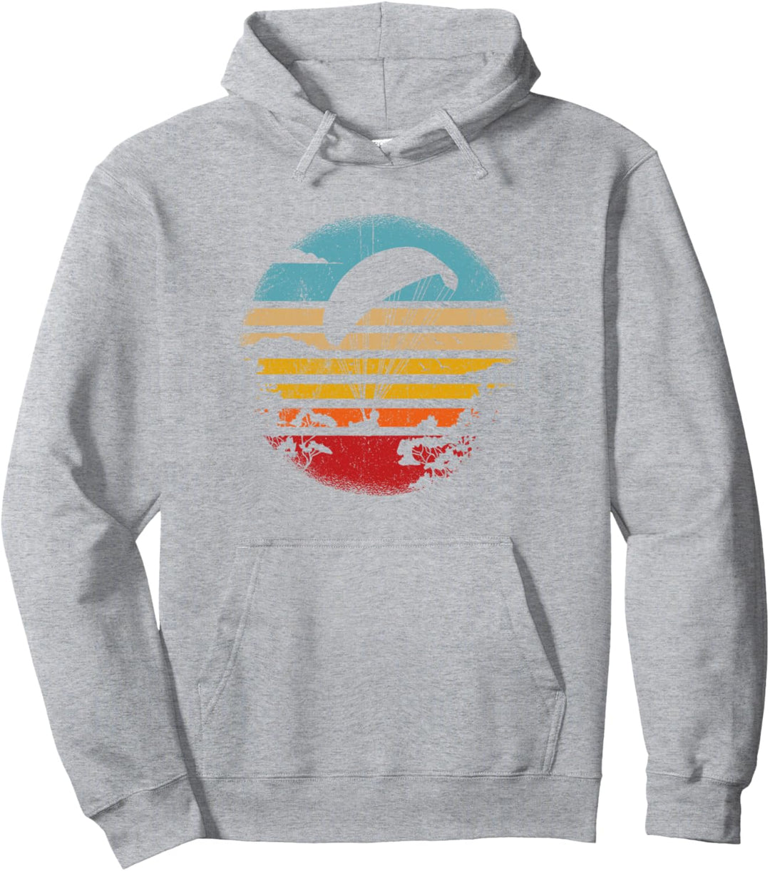 Paragliding Gleitschirmflieger Pilot Vintage Paraglider Pullover Hoodie