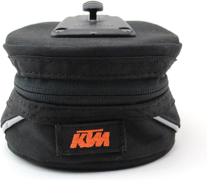 KTM Satteltasche Europa mit Klickfix Adapter - GR. S, M, Grösse:M