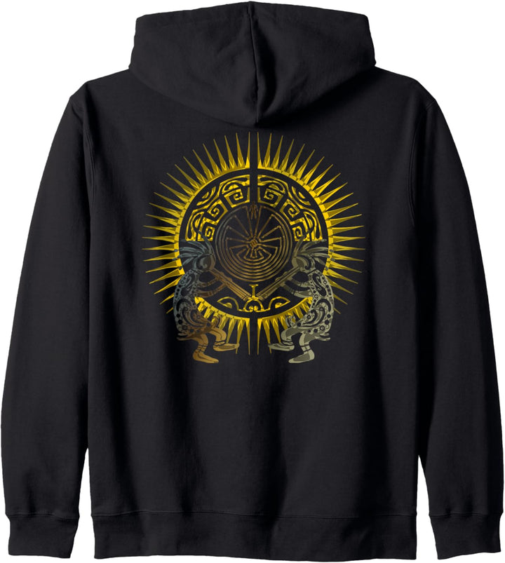 Kokopelli Duo - Man In The Maze - Sun 1 - Fan Fun Kapuzenjacke