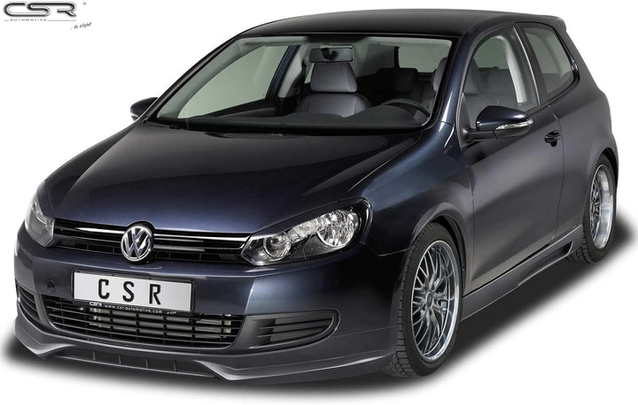 CSR-Automotive Scheinwerferblenden Kompatibel mit/Ersatz für VW Golf 6 SB030-G
