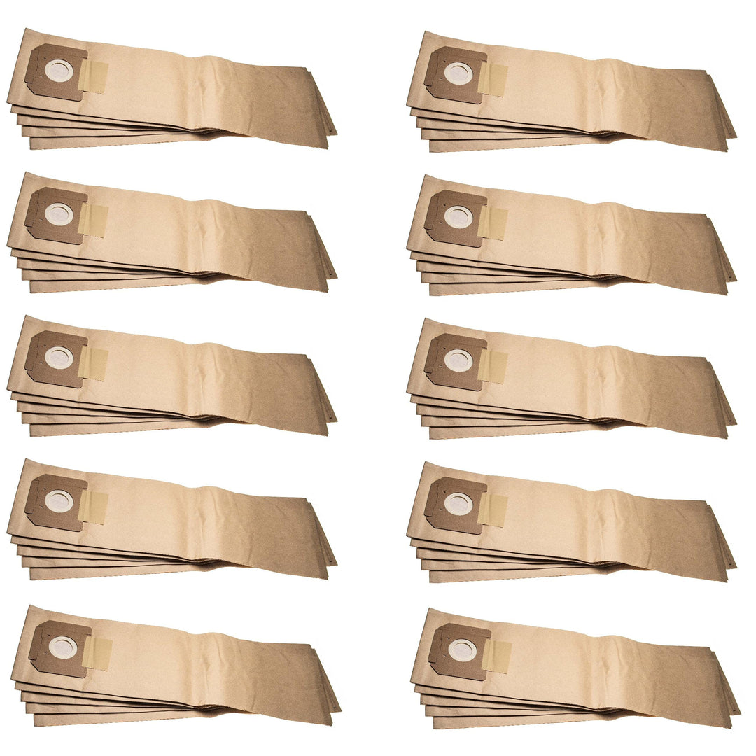 vhbw 50x Staubbeutel kompatibel mit Kärcher NT 45/1 Tact TE EC, NT 45/1 Tact Te M, NT 55/1 Tact Stau