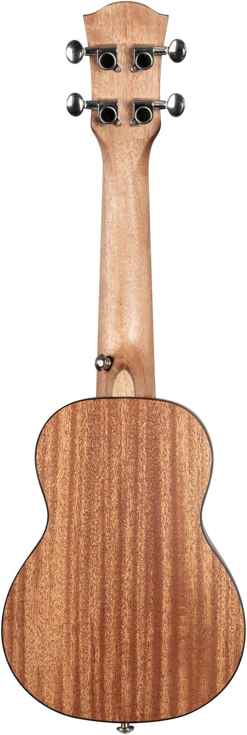 CASCHA Sopran Ukulele, Massive Fichtendecke, Solid Top, Hawaii Gitarre Starter Lern Set mit Zubehör,