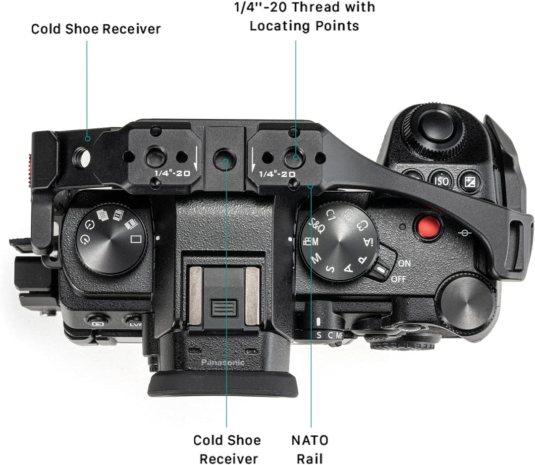 Tilta Full Camera Cage Basic Kit Kompatibel mit S5 II/S5 IIX/G9 II, Aluminiumlegierung Kamera-Videok