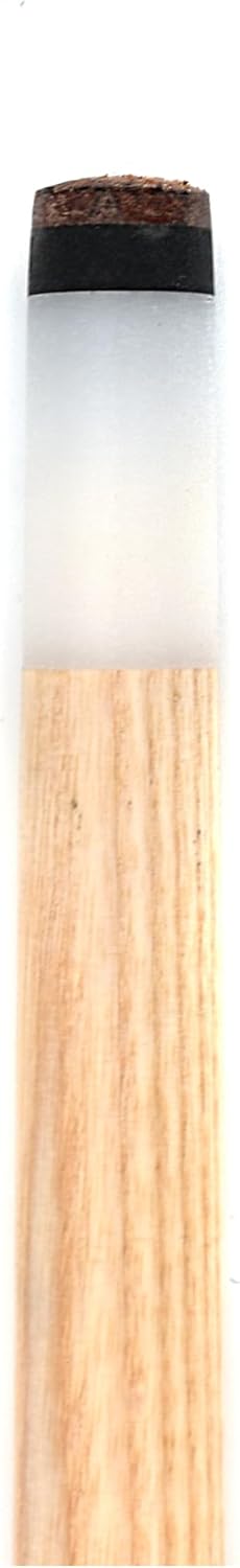2X Billard Pool Cue Kö Queue Standard, Holz, einteilig, 92-145cm, Natur 123 cm, 123 cm