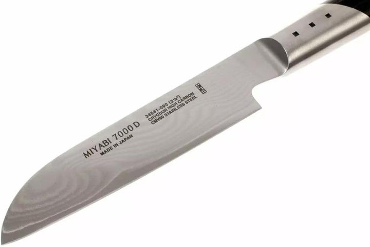 MIYABI 7000D Kudamono Gemüsemesser, Klingenlänge: 9 cm, Kleines Klingenblatt, Rostfreier Spezialstah